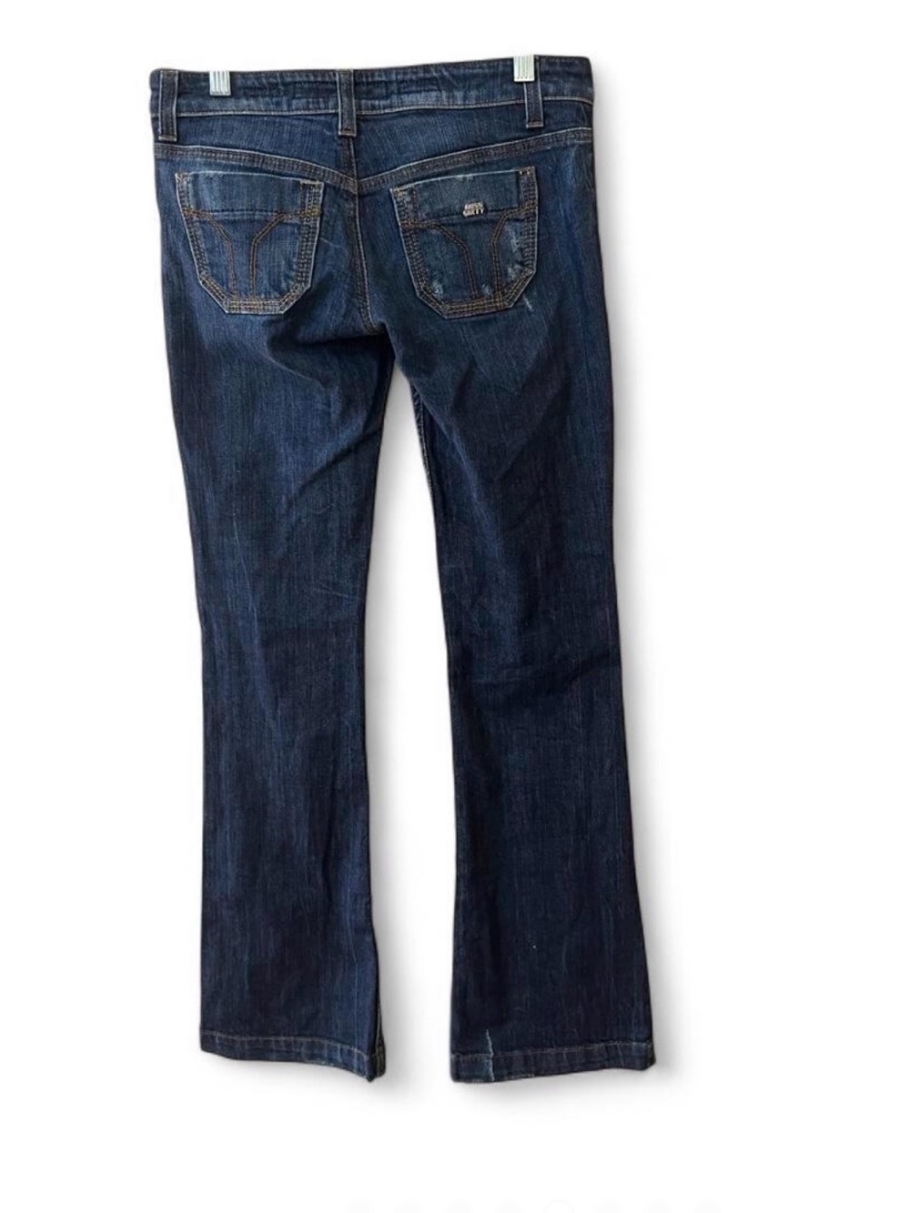 Miss Sixty Vintage Y2K bootcut low riseDark Blue Bootcut Jeans with Flap Pockets - Picture 2 of 11